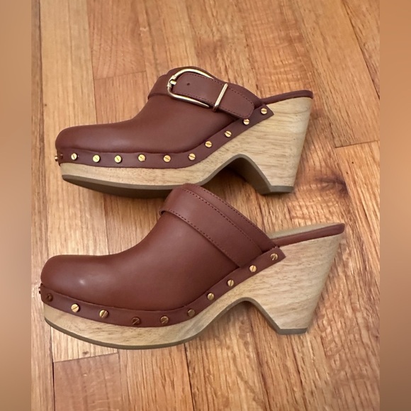 Veronica Beard Hendrix Clog -Leather mules & clogs size 6 - Picture 4 of 12